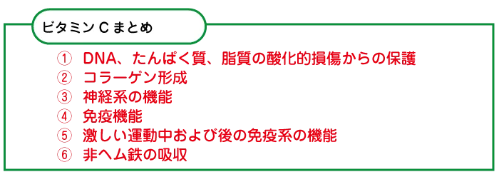ビタミンCまとめ