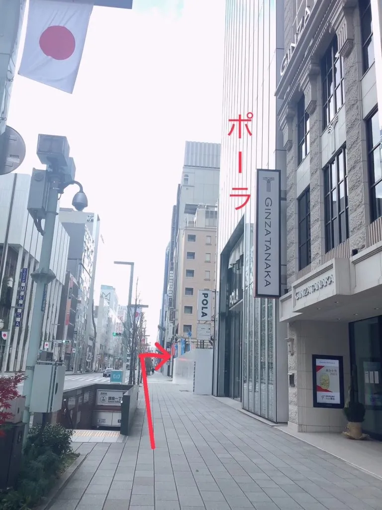 銀座一丁目駅７番出口からの行き方8
